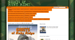 Desktop Screenshot of ghostsofrubyridge.com